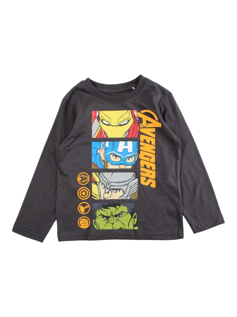 Marvel - Pijama de algodón para niño Negro - Kiabi
