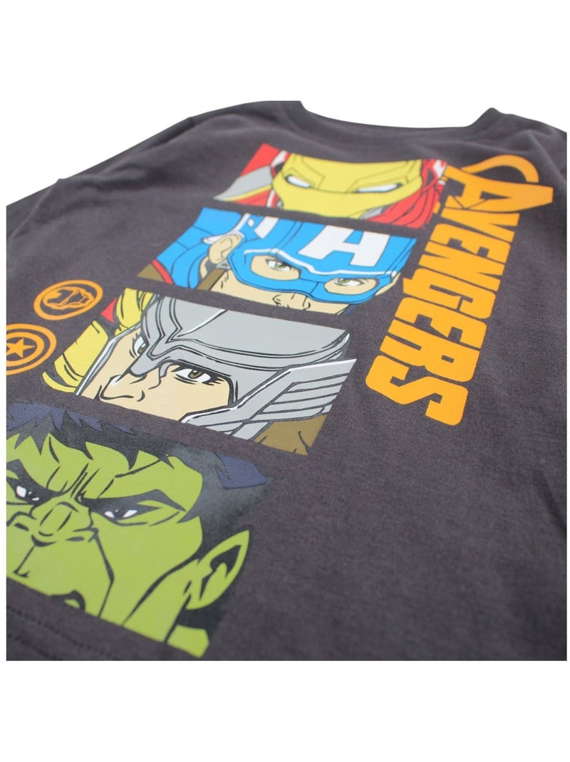 Marvel - Pijama de algodón para niño Negro - Kiabi
