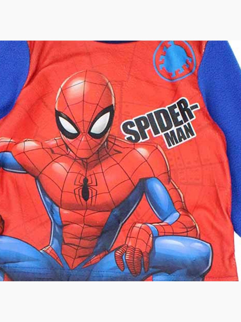 Marvel - pijama de niño con camiseta y pantalón a juego con estampado de personajes Azul - Kiabi