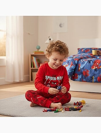 Marvel - pijama para niño spider man
