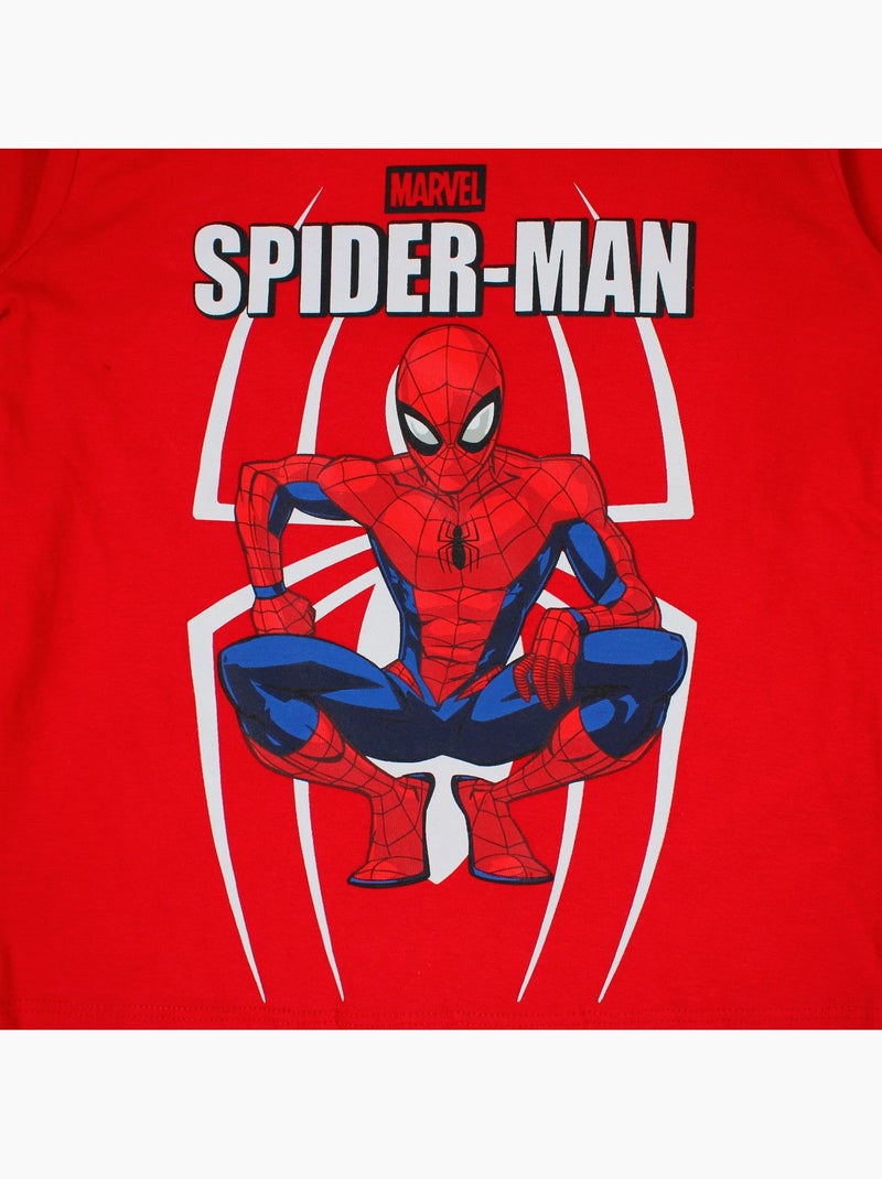 Marvel - pijama para niño spider man Rojo - Kiabi