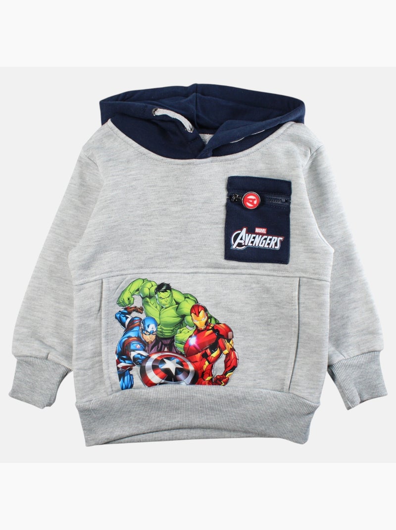 Marvel - Sudadera con capucha para niño Gris - Kiabi