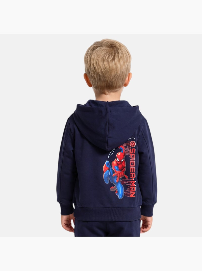 Marvel - sudadera con capucha spider man niño Azul marino - Kiabi