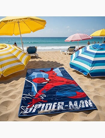 Marvel - Toalla de playa infantil Spider Man