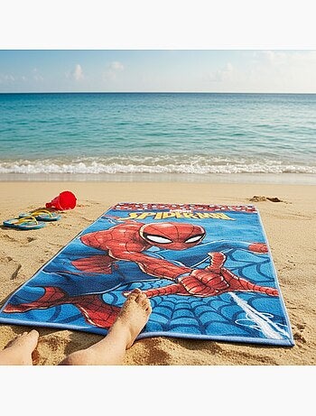 Marvel - Toalla de playa infantil Spider Man
