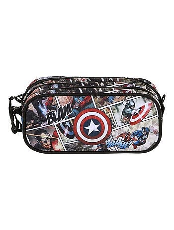 Marvel Capitán América Comic Estuche Portatodo Trick FAN 2.2, Multicolor