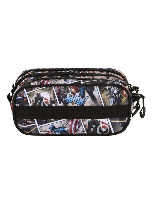Marvel Capitán América Comic Estuche Portatodo Trick FAN 2.2, Multicolor - Kiabi Marvel Capitán América Comic Estuche Portatodo Trick FAN 2.2, Multicolor - Kiabi