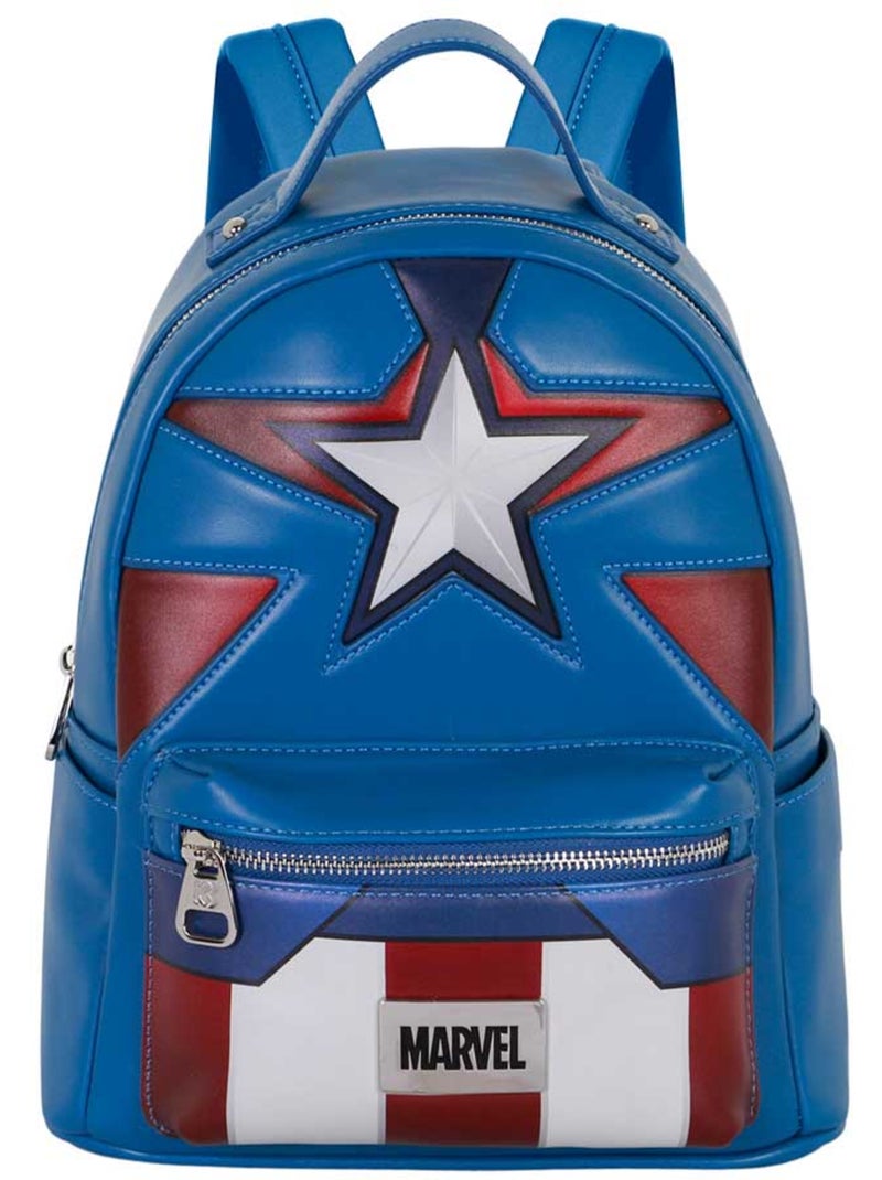 Marvel Capitán América Courage Mochila Heady, Azul Azul - Kiabi