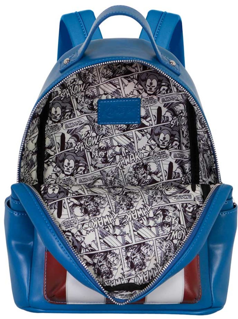 Marvel Capitán América Courage Mochila Heady, Azul Azul - Kiabi