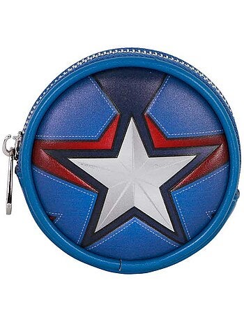 Marvel Capitán América Courage Monedero Cookie, Azul