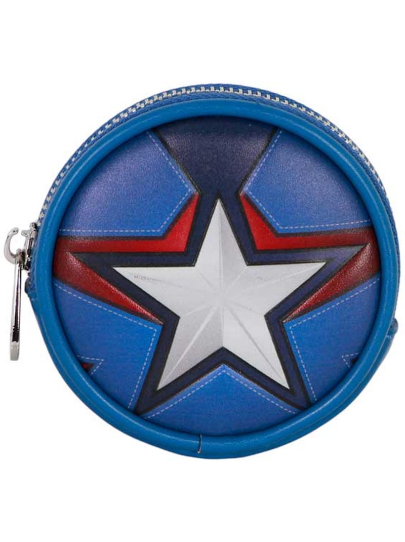 Marvel Capitán América Courage Monedero Cookie, Azul Azul - Kiabi