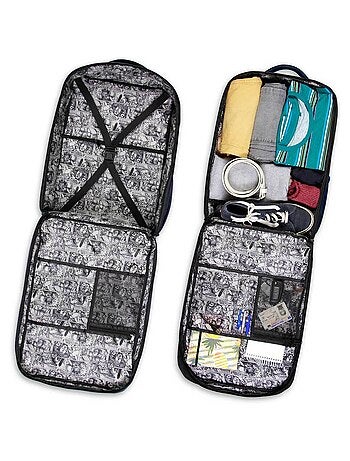 Marvel Capitán América Gears Mochila de Viaje Mercury Grande 47x23x33cm, Azul