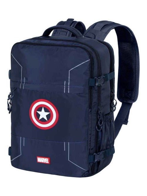 Marvel Capitán América Gears Mochila de Viaje Mercury Grande 47x23x33cm, Azul - Kiabi Marvel Capitán América Gears Mochila de Viaje Mercury Grande 47x23x33cm, Azul - Kiabi