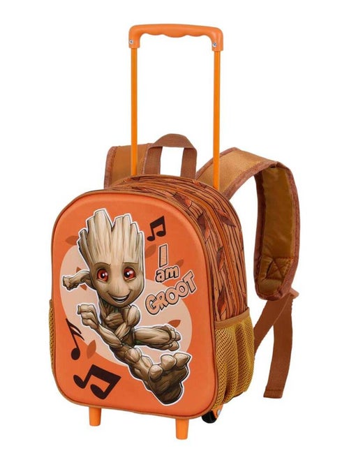 Marvel I am Groot Soundtrack Mochila 3D con Ruedas Pequeña, Multicolor - Kiabi