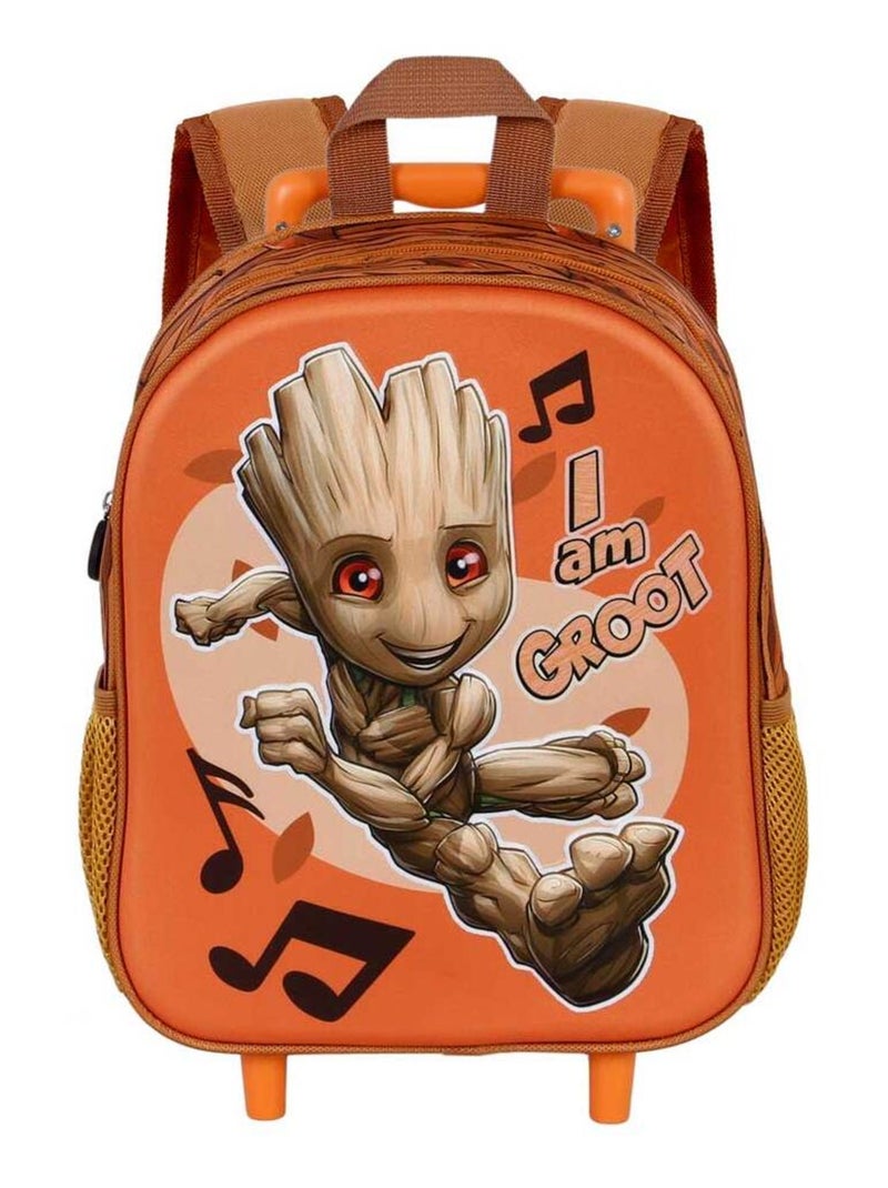 Marvel I am Groot Soundtrack Mochila 3D con Ruedas Pequeña, Multicolor Multicolor - Kiabi