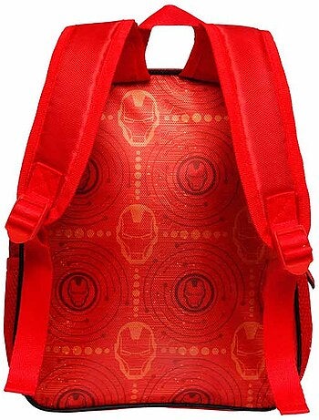 Marvel iron man stark mochila 3d pequeña, multicolor