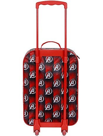 Marvel Los Vengadores Almighty Maleta Trolley Soft 3D, Rojo