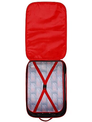 Marvel Los Vengadores Almighty Maleta Trolley Soft 3D, Rojo