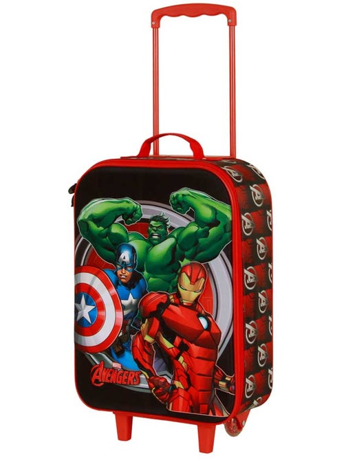 Marvel Los Vengadores Almighty Maleta Trolley Soft 3D, Rojo - Kiabi