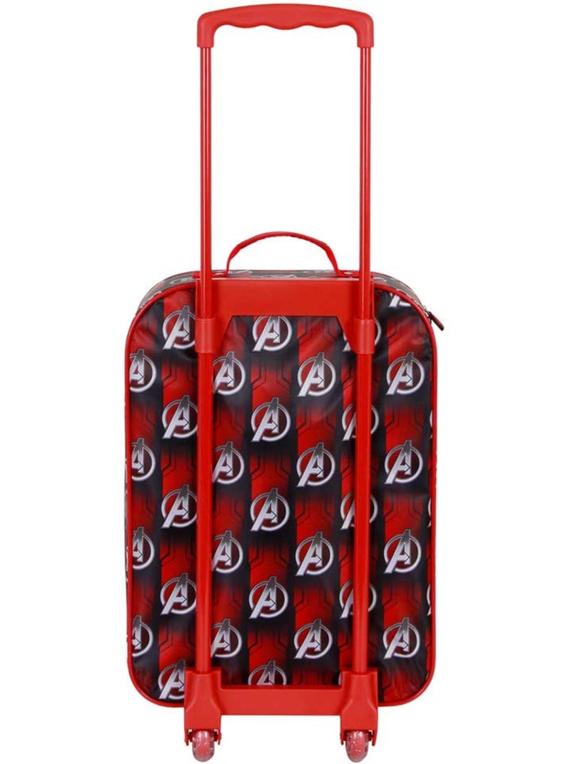 Marvel Los Vengadores Almighty Maleta Trolley Soft 3D, Rojo Rojo - Kiabi