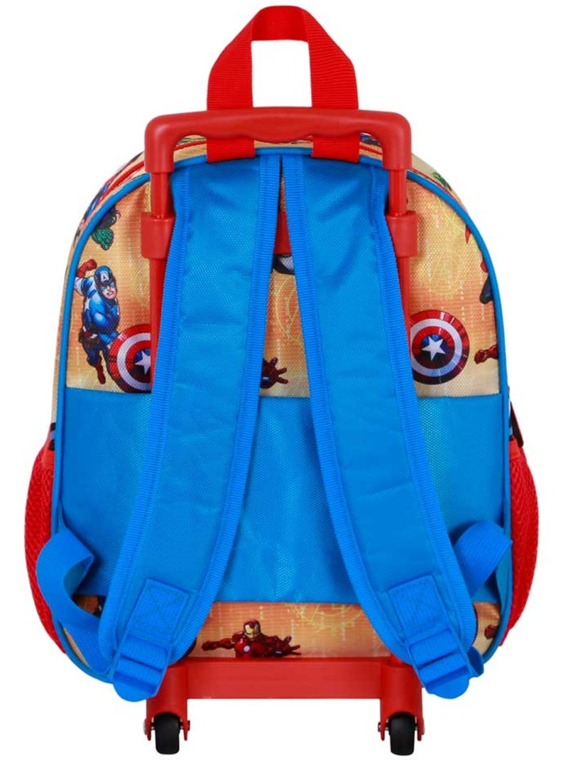 Marvel Los Vengadores Attack Mochila 3D con Ruedas Pequeña, Rojo Rojo - Kiabi