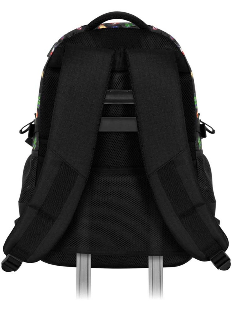 Marvel Los Vengadores Chibi Mochila Running PLUS, Negro Negro - Kiabi
