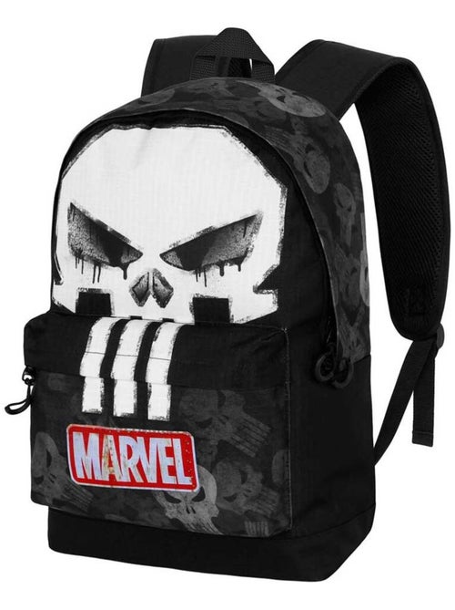 Marvel Punisher Skull Mochila HS FAN 2.2, Negro - Kiabi Marvel Punisher Skull Mochila HS FAN 2.2, Negro - Kiabi