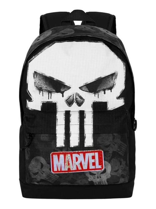 Marvel Punisher Skull Mochila HS FAN 2.2, Negro - Kiabi Marvel Punisher Skull Mochila HS FAN 2.2, Negro - Kiabi