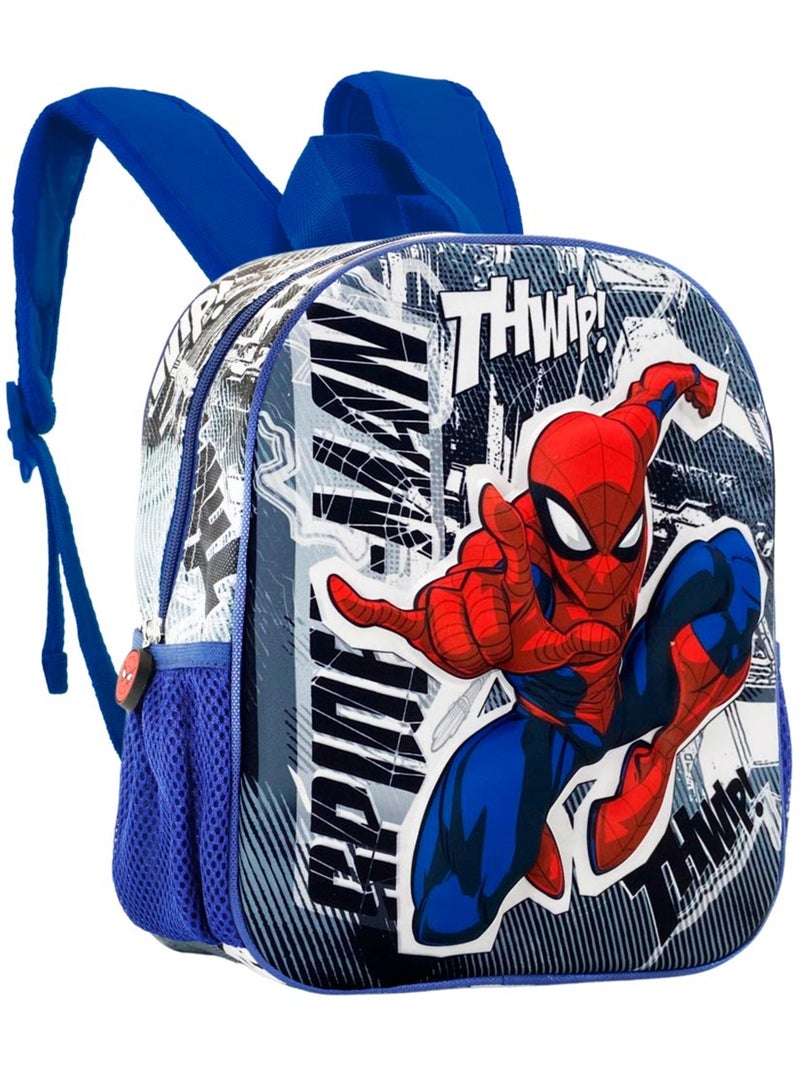 Marvel Spiderman Jumping Mochila 3D Pequeña, Gris Gris - Kiabi