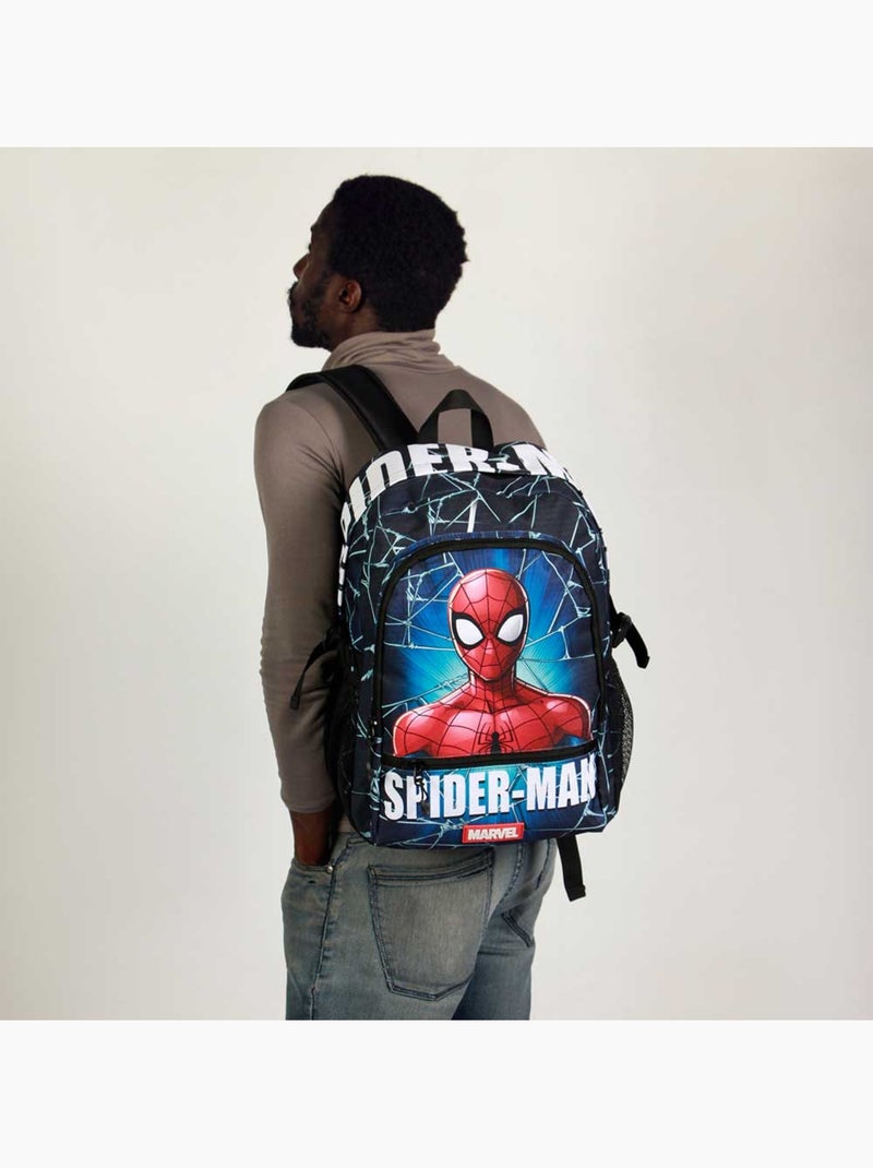 Marvel Spiderman Maximum Mochila Fight FAN 2.2, Azul Azul - Kiabi