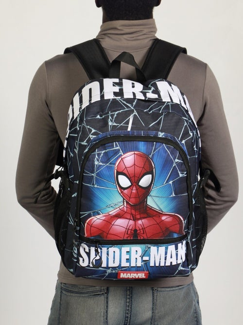 Marvel Spiderman Maximum Mochila Fight FAN 2.2, Azul - Kiabi
