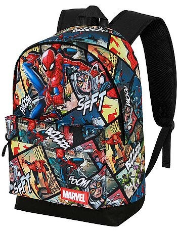 Marvel spiderman panels mochila hs fan 2.2, multicolor
