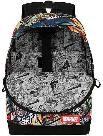 Marvel spiderman panels mochila hs fan 2.2, multicolor