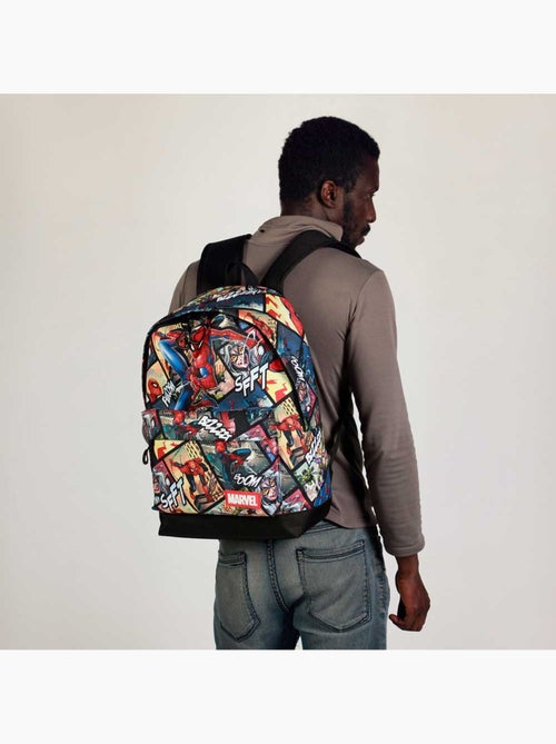 Marvel Spiderman Panels Mochila HS FAN 2.2, Multicolor - Kiabi Marvel Spiderman Panels Mochila HS FAN 2.2, Multicolor - Kiabi