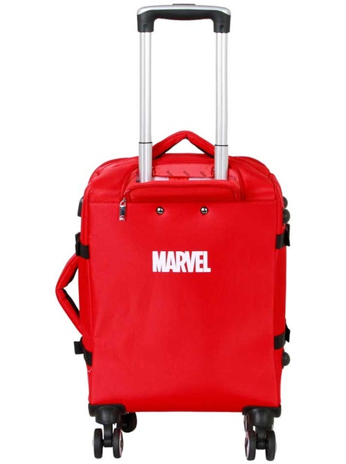 Marvel Spiderman Spider Maleta de Cabina 4 Ruedas, Rojo - Kiabi