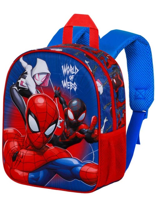Marvel Spiderman Word Mochila 3D Elite, Azul - Kiabi Marvel Spiderman Word Mochila 3D Elite, Azul - Kiabi