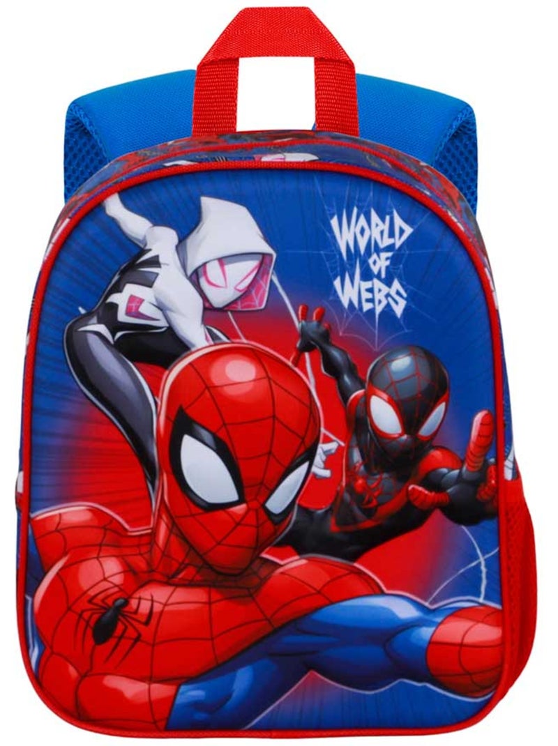 Marvel Spiderman Word Mochila 3D Elite, Azul Azul - Kiabi