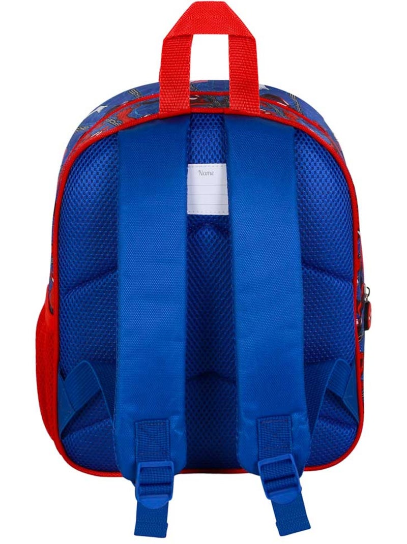 Marvel Spiderman Word Mochila 3D Elite, Azul Azul - Kiabi
