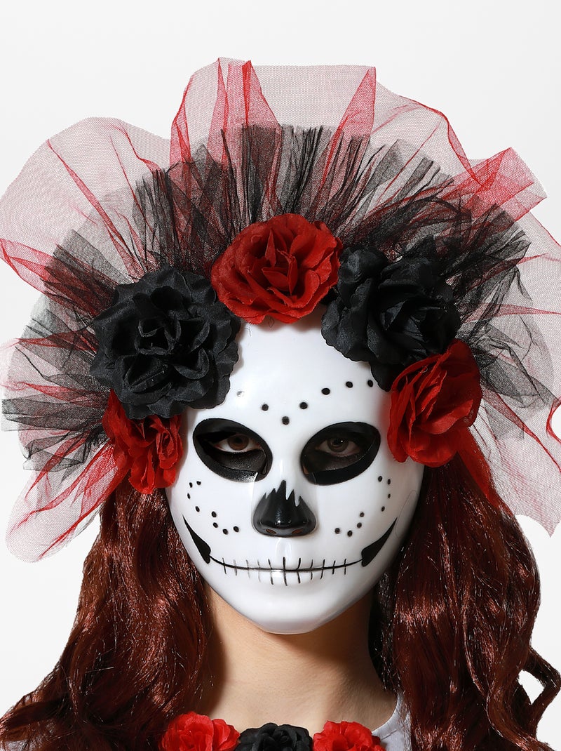 Máscara 'Día de los Muertos' - Disfraz BLANCO - Kiabi