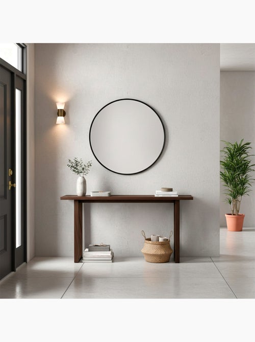 Max home espejo pared redondo d70 con marco metal - Kiabi