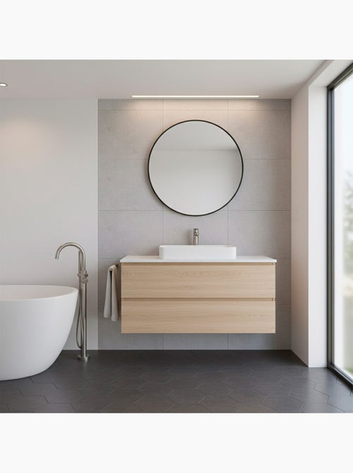 Max home espejo pared redondo d70 con marco metal - Kiabi