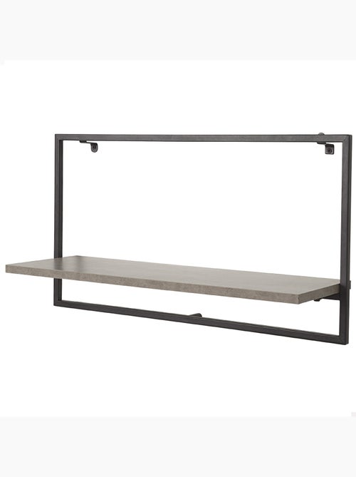 Max home estantería pared efecto cemento 1 estante 65x20x35 cm - Kiabi