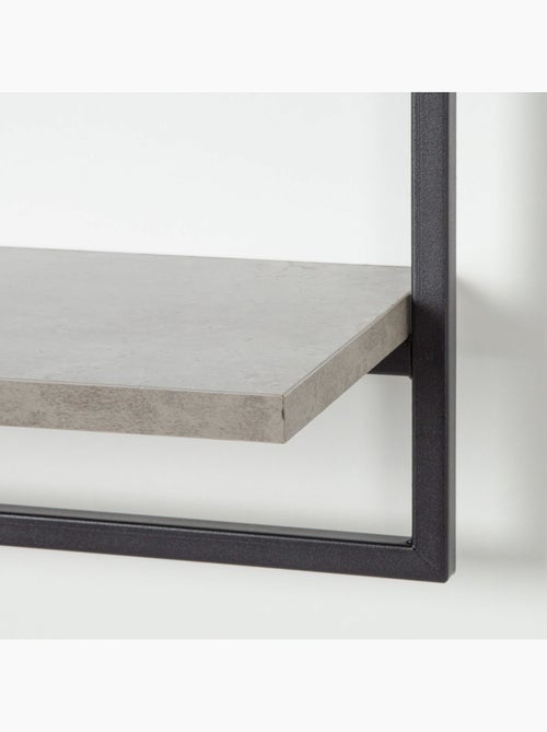 Max home estantería pared efecto cemento 1 estante 65x20x35 cm - Kiabi