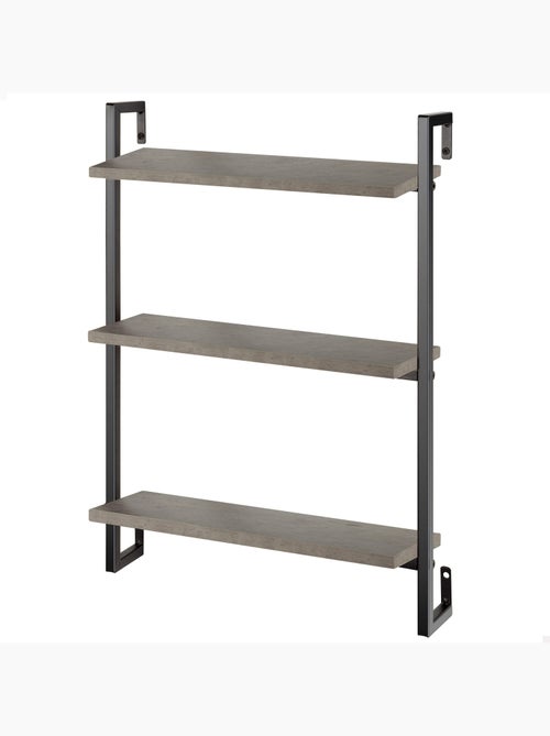Max home estantería pared efecto cemento 3 estantes 40x12x55 cm - Kiabi