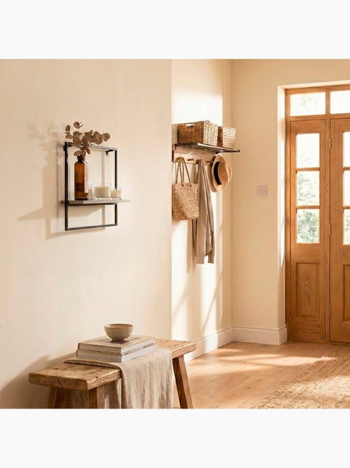 Max home estantería pared efecto cemento 35x12x35 cm - Kiabi