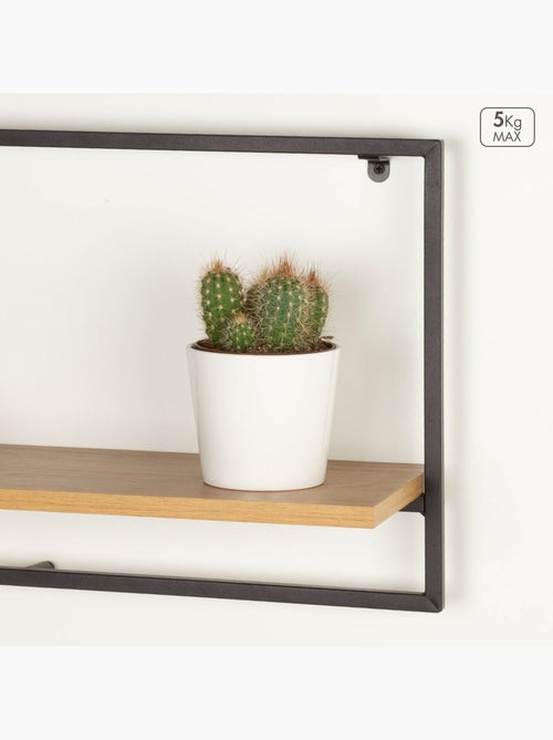 Max home estantería pared madera 1 estante 65x20x35 cm - Kiabi