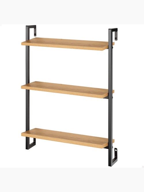 Max home estantería pared madera 3 estantes 40x12x55 cm - Kiabi
