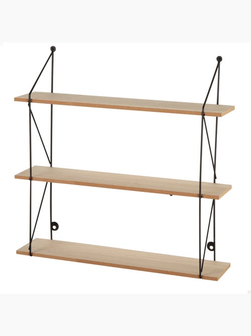 Max home estantería pared madera 3 estantes 50x12x49 cm - Kiabi