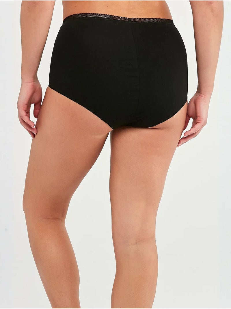 Maxi braguita de tiro alto 2 unidades penti Beige arcilla - Kiabi