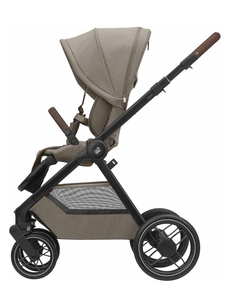 MAXI-COSI cochecito para recién nacido Oxford con capazo Sense Beige/Negro - Kiabi